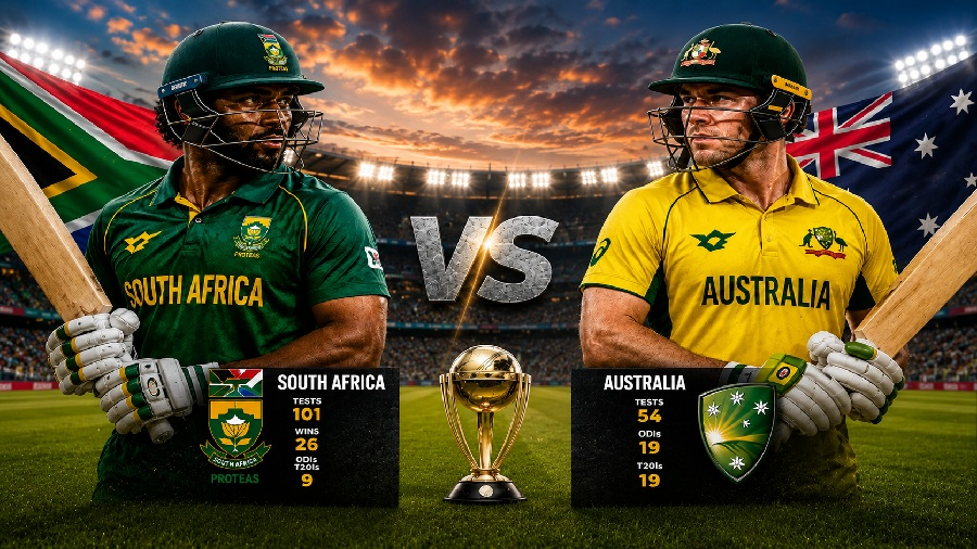 South Africa National Cricket Team vs Australian Men's Cricket Team Stats