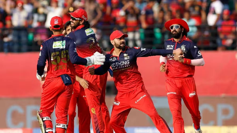 Royal Challengers Bengaluru vs Punjab Kings Standings